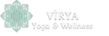 logo virya yoga & wellness verde